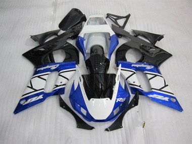 Discount 1998-2002 Blue White Black Yamaha YZF R6 Motorbike Fairings Canada