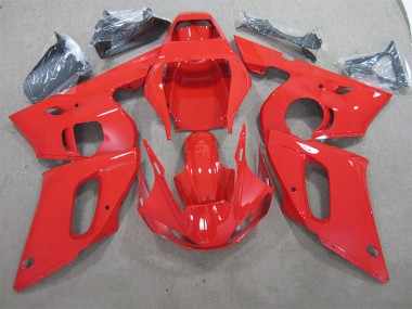 Discount 1998-2002 Red Yamaha YZF R6 Motorcycle Fairing Kits Canada